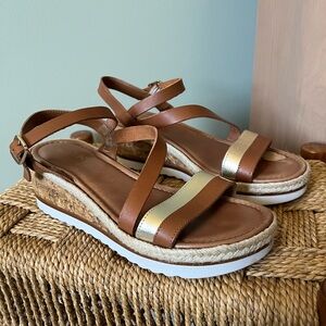 Coach and Four Banno Wedge Sandals